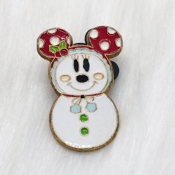 Disney Jewelry - 🔮 5/$25 Disney Minnie Mouse Snowman Pin